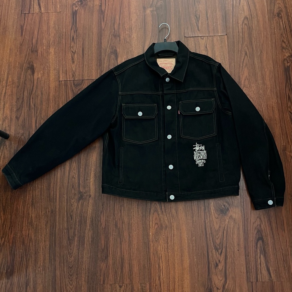 Men’s Stussy Levi’s Denim Jacket Size L